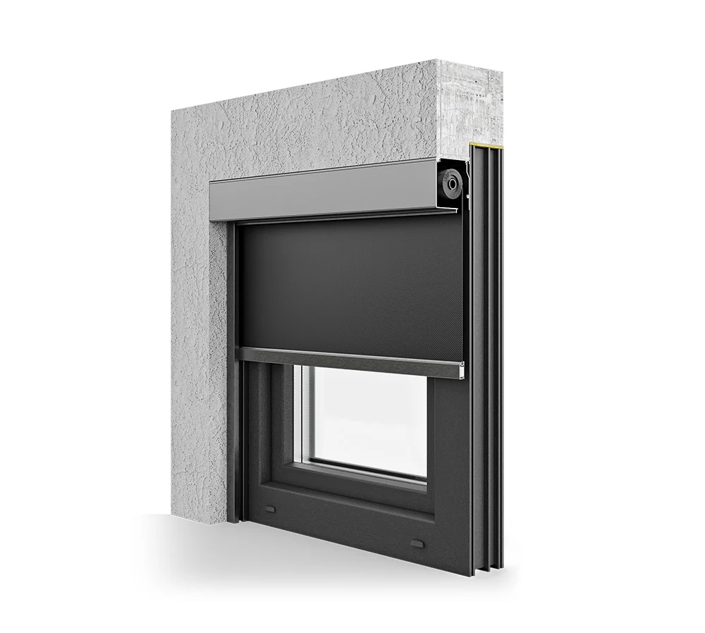 ZIP-screens · Heroal VS Z — voorbeeld van de inbouw